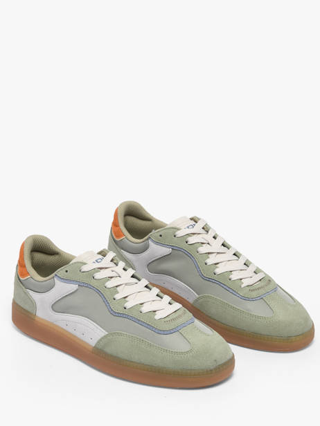 Sneakers Park Uit Leder Hoff Groen men 12519009 ander zicht 2
